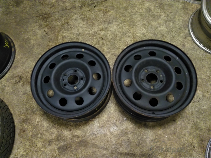 Alfa Romeo, Opel tērauda diski(2gab) 