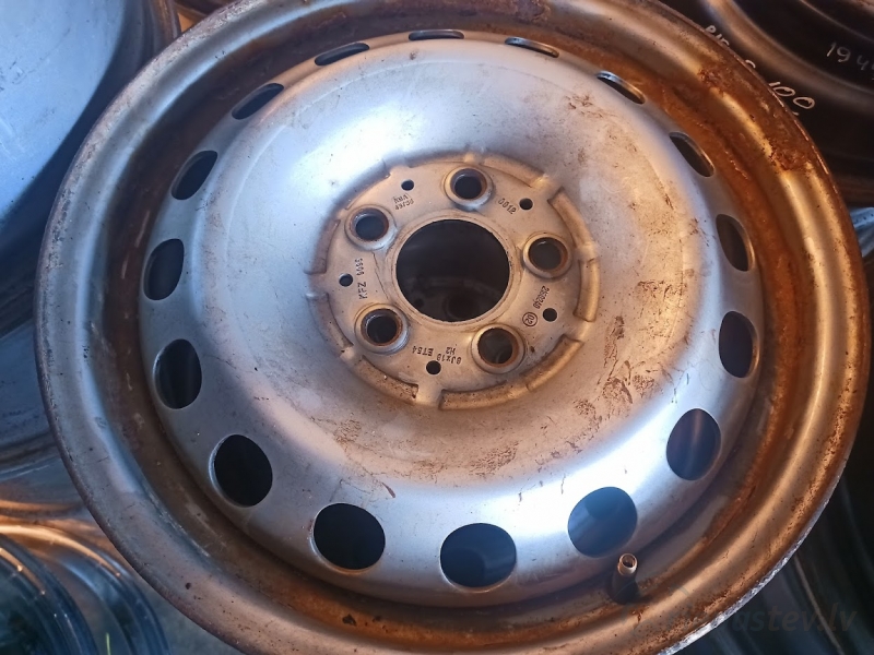 Mercedes tērauda diski 