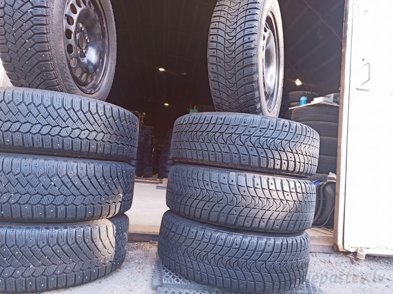tērauda diski ar ziemas riepām  