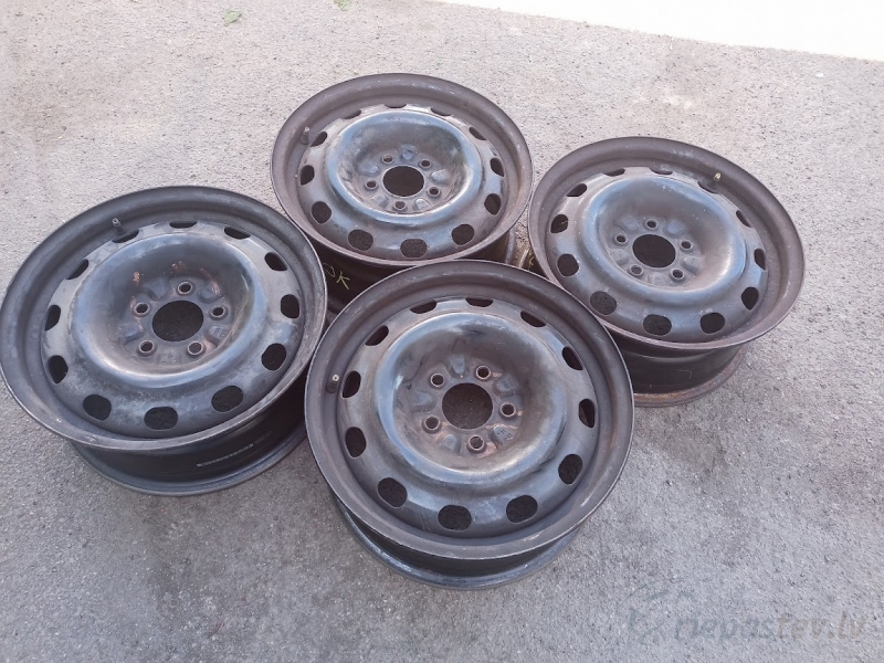 Chrysler, Dodge, Plymouth u.c. tērauda diski 