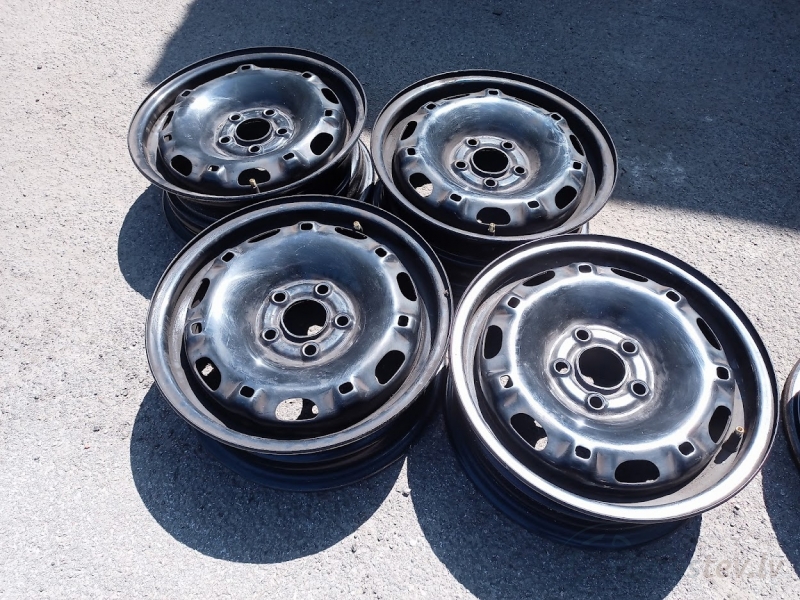 Volkswagen, Skoda, Seat tērauda diski 