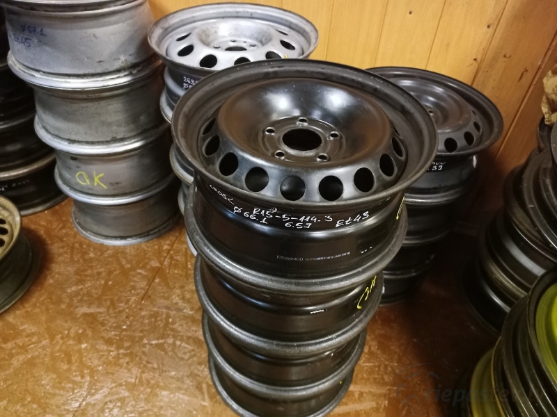 Renault tērauda diski 