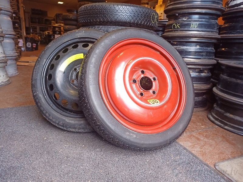 Audi, Seat, Skoda, Volkswagen, Opel, Saab rezerves ritenis  