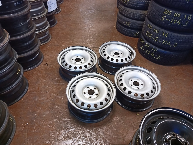 Renault, Mercedes, Nissan tērauda diski 