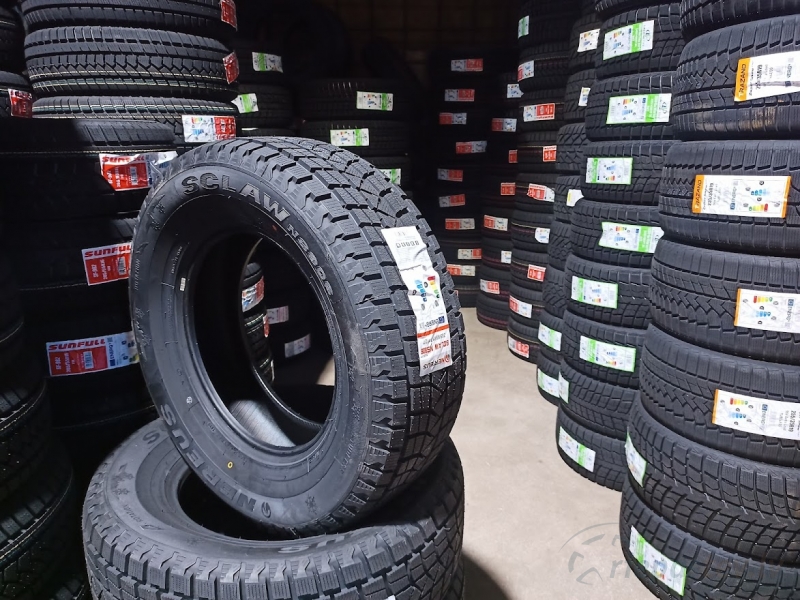 Jaunas riepas / Новые покрышки  