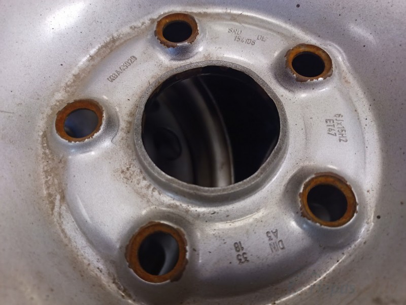 Volkswagen, Skoda, Seat tērauda diski 