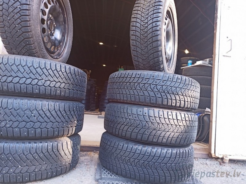 Tērauda diski + Ziemas riepas + Montāža 