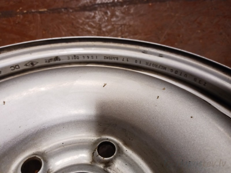 Renault, Mercedes, Nissan tērauda diski 