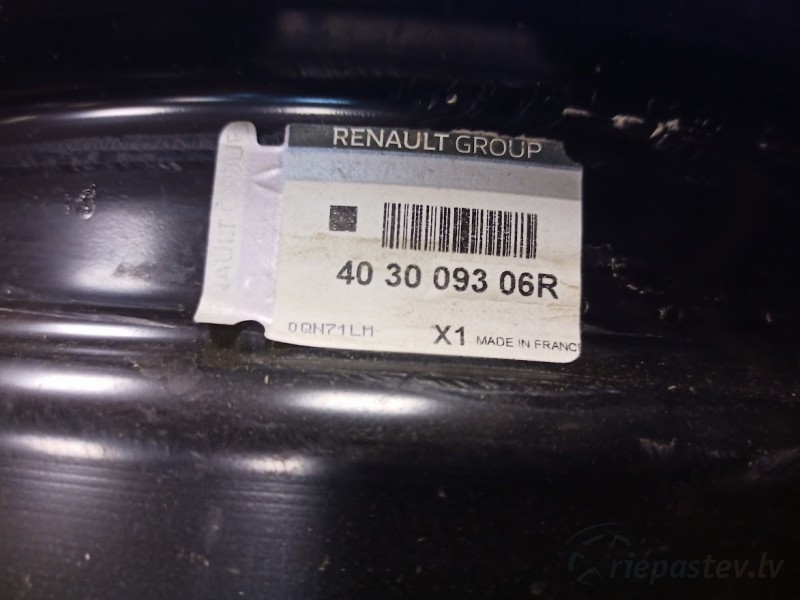 Renault, Nissan tērauda diski 