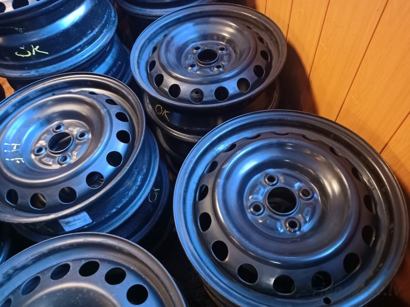 Toyota, Suzuki, Subaru, Perodua, Maruti, Daihatsu tērauda diski 