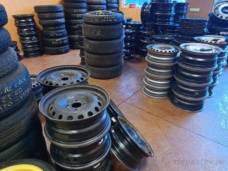 Nissan, Renault tērauda diski 