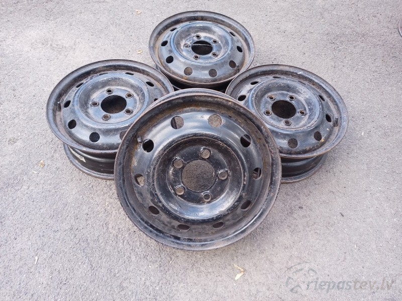 Renault, Opel, Nissan tērauda diski 