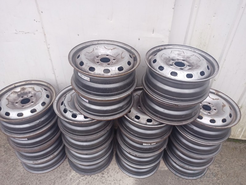 Renault, Opel, Nissan, Mitsubichi, Fiat, Dacia tērauda diski 