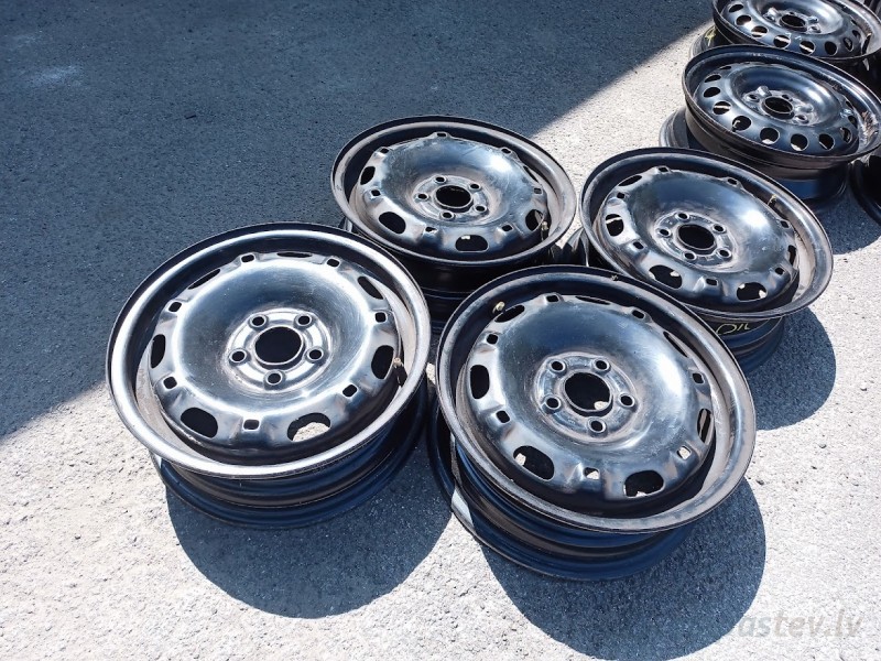 Volkswagen, Skoda, Seat tērauda diski 