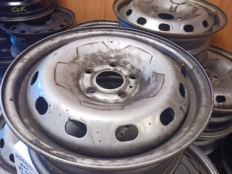 Renault, Opel, Nissan, Mitsubichi, Fiat, Dacia tērauda diski 