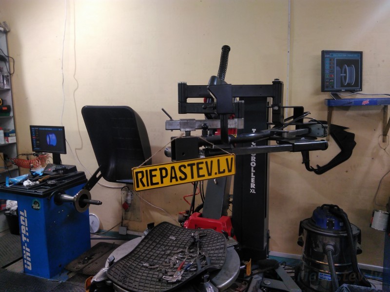 Riepu / disku serviss Disku taisnošana 