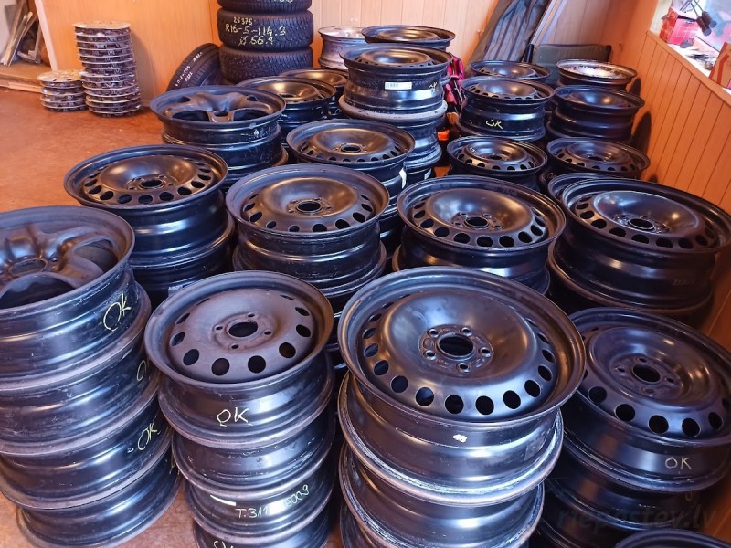 Ford, Volvo, Land Rover tērauda diski 