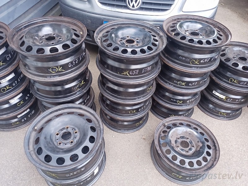 Volkswagen, Audi, Skoda, Seat tērauda diski 