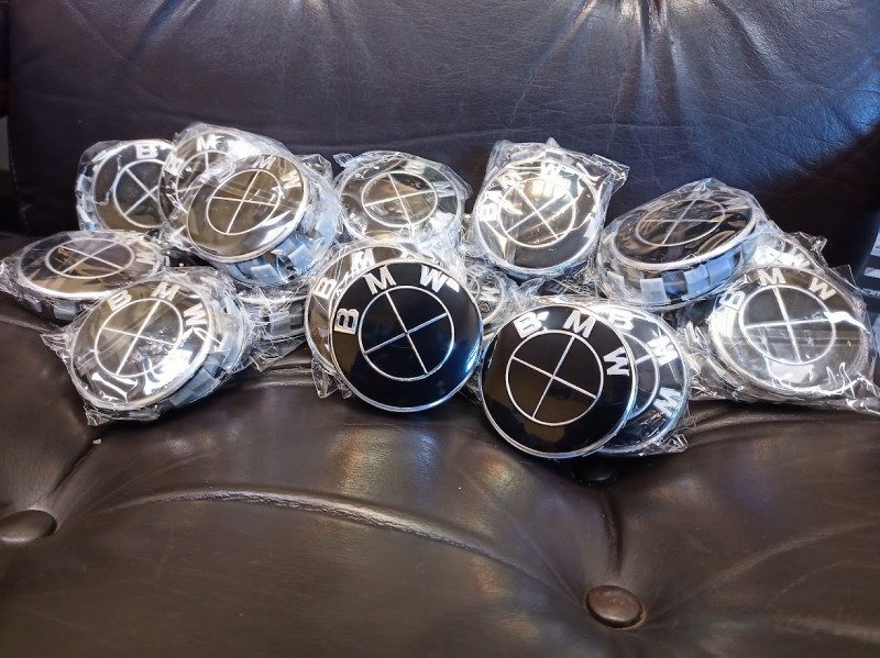 BMW DISKU VIDIŅI 68mm All Black 