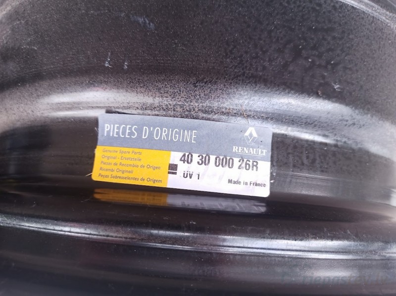 Renault tērauda diski 