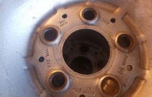 Mercedes tērauda diski 