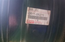 Toyota tērauda diski 