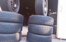 Tērauda diski + Ziemas riepas + Montāža 