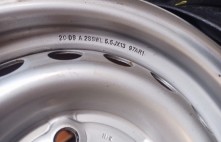 Trailer tērauda diski 