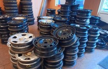 Volkswagen tērauda diski 