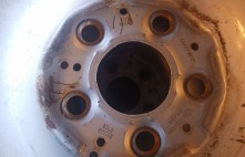 Mercedes tērauda diski 