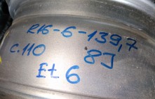 Nissan tērauda diski 