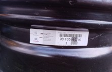 Peugeot, Citroen, Volvo tērauda diski 