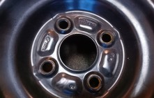 Toyota, Hyundai tērauda diski 